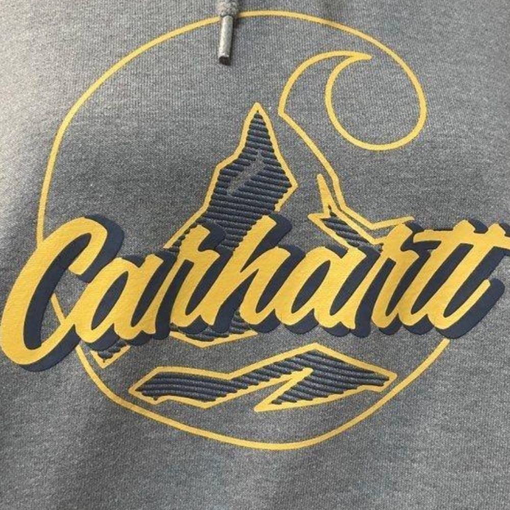 Carhartt Midweight C Logo Graphic Sweatshirt Size XXL MSRP $64.99 - Picture 4 of 8